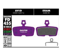 Coppia pastiglie e bike galfer semi metalliche sram code r rsc guide re avid code r 2011