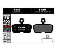Pastiglie freni Galfer Avid Code R 2011 - Guide Re Noir