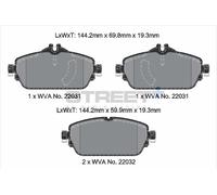 Pastiglie Freni MERCEDES-BENZ E-CLASS (W213) E 220 d (213.004) Anno 02/22?10/23