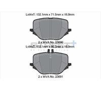 Pastiglie Freni MERCEDES-BENZ E-CLASS (W214) E 300 de 4-matic (214.009) Anno 10/