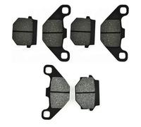 Pastiglie freni moto Per AEON Per Cobra220 Per Cobra350 Per Cobra400 Quad Per Overland 300 AT20 2006-2007 Per Cobra 220 350 400 Pastiglie Freno Moto Anteriori Posteriori Pastiglie Freno(1 SET 6 PZ)