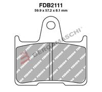 Pastiglie freno FERODO FDB2111