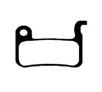 ASHIMA SET 4 PASTIGLIE SINTERIZZATE ORGANICHE SOS PER SHIMANO XT-XTR