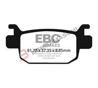 Ebc Fa-series Organic Fa698 Brake Pads Nero