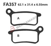 EBC Carbon Tt Serie Anteriore Pastiglie Freno (1 Set) Per KTM SX65 (2002 A 2022)