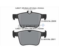 Pastiglie Freni SEAT TARRACO (KN2) 1.5 TSI ACT Anno 09/18 kW 110 CV 150