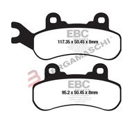 Ebc Fa-tt Series Carbon Fiber Fa683tt Brake Pads Nero