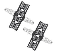 Pastiglie Freni V-Brake Impostati con Dadi e Spessori,2 Paia, Bicicletta Pattini per Blocco Freno V 70mm per Bici da Strada, Mountain Bike