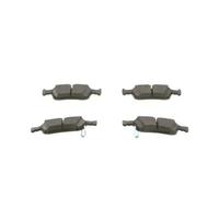 Bosch Kit pastiglie freni 0 986 424 807 - Posteriore, 4 pastiglie, ECE-R90, Senza rame