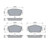 BOSCH 0 986 424 954 Kit pastiglie freni