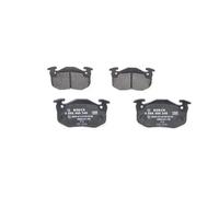 Set di pastiglie freno BOSCH 0 986 466 346, anteriore