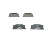 Bosch BP733, Pastiglie Freni Auto, Asse Anteriore, Qualità Bosch, Riduzione del Rumore e della Polvere, Certificazione ECE-R90, Senza Rame, 1 Confezione da 4 Pastiglie