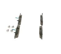 Set di pastiglie freno BOSCH 0 986 494 002, fronte