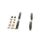 Set di pastiglie freno BOSCH 0 986 494 092, anteriore