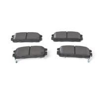 Bosch BP1950 - Pastiglie Freni Auto, Asse Posteriore - Qualità Bosch - Riduzione del Rumore e della Polvere - Certificazione ECE-R90 - Senza Rame - 1 Confezione da 4 Pastiglie