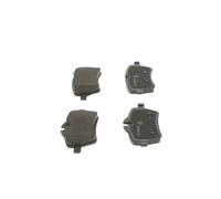 Set di pastiglie freno BOSCH 0 986 494 489, anteriore