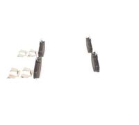Set di pastiglie freno BOSCH 0 986 494 656, anteriore