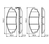 Pastiglie freno 0 986 495 353 BOSCH