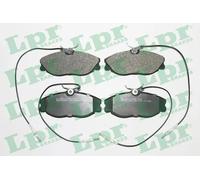 LPR Brakes Pastiglie freno 05P1104 per Peugeot 607