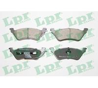 LPR Brakes - Kit pastiglie freni 05P912 per Chrysler, Dodge, Jeep - Freno a disco