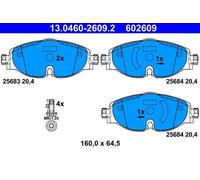 Pastiglie freno 13.0460-2609.2 ATE per VW SKODA AUDI