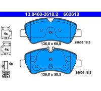 Pastiglie freno 13.0460-2618.2 ATE per FORD TRANSIT V363 Furgone TRANSIT Furgone