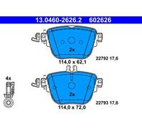 ATE Kit pastiglie freno posteriori 13.0460-2626.2 per Mercedes‑Benz CLS 350 EQ Boost 220 kW