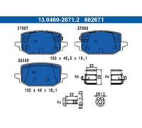 ATE 13.0460-2671.2 Kit pastiglie freni