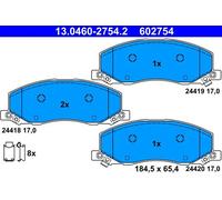 Pastiglie freno 13.0460-2754.2 ATE per OPEL SAAB
