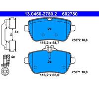 Set di pastiglie freno ATE 13.0460-2780.2, posteriore