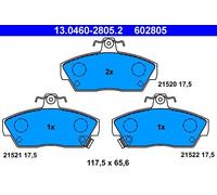 Pastiglie freno 13.0460-2805.2 ATE per ROVER 200 II Hatchback 200 II Cabriolet