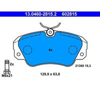 Pastiglie freno 13.0460-2815.2 ATE per OPEL OMEGA B OMEGA B Familiare OMEGA A
