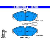 Pastiglie freno 13.0460-2976.2 ATE per PEUGEOT FIAT CITROËN