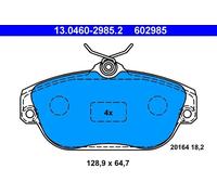 Pastiglie freno 13.0460-2985.2 ATE per VOLVO 940 960 960 Kombi 960 II 940 II 740
