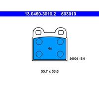 KIT PASTIGLIE FRENO POST ATE ALFA ROMEO GIULIA 1600 T.I 65KW 64>69 13046030102