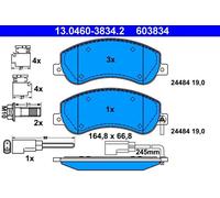 Pastiglie freno 13.0460-3834.2 ATE per FORD TRANSIT Autobus TRANSIT Furgone
