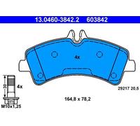 Pastiglie freno 13.0460-3842.2 ATE per VW MERCEDES-BENZ