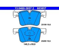 ATE Kit pastiglie freno, Freno a disco compatibile con BMW 13.0460-3857.2