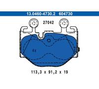 ATE 13.0460-4730.2 Kit pastiglie freni