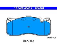 Pastiglie freno 13.0460-4848.2 ATE per BMW 3 Touring 3 Cabriolet 3 3 Coupé 1