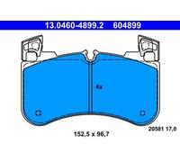 Pastiglie freno 13.0460-4899.2 ATE per LAND ROVER DISCOVERY V RANGE ROVER IV
