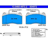 ATE 13.0460-4972.2 Kit pastiglie freni