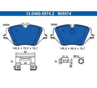 ATE 13.0460-5574.2 Kit pastiglie freni