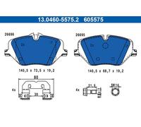 Pastiglie freno 13.0460-5575.2 ATE per BMW 5