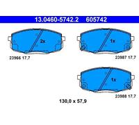 Pastiglie freno 13.0460-5742.2 ATE per KIA HYUNDAI