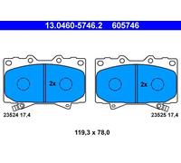 Ate Kit Pastiglie Freno 13.0460-5746.2