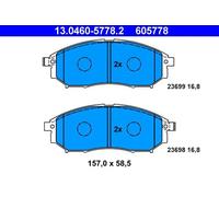 ATE – Set di pastiglie freno 13.0460-5778.2 – Anteriore