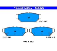 ATE 13.0460-5826.2 Kit pastiglie freni