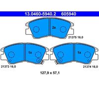 Pastiglie freno 13.0460-5940.2 ATE per MITSUBISHI PAJERO I Canvas Top PAJERO I