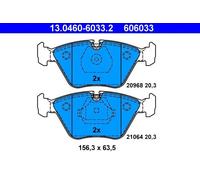 Pastiglie freno 13.0460-6033.2 ATE per BMW 5 5 Touring 7 Z3 Coupé Z3 Roadster